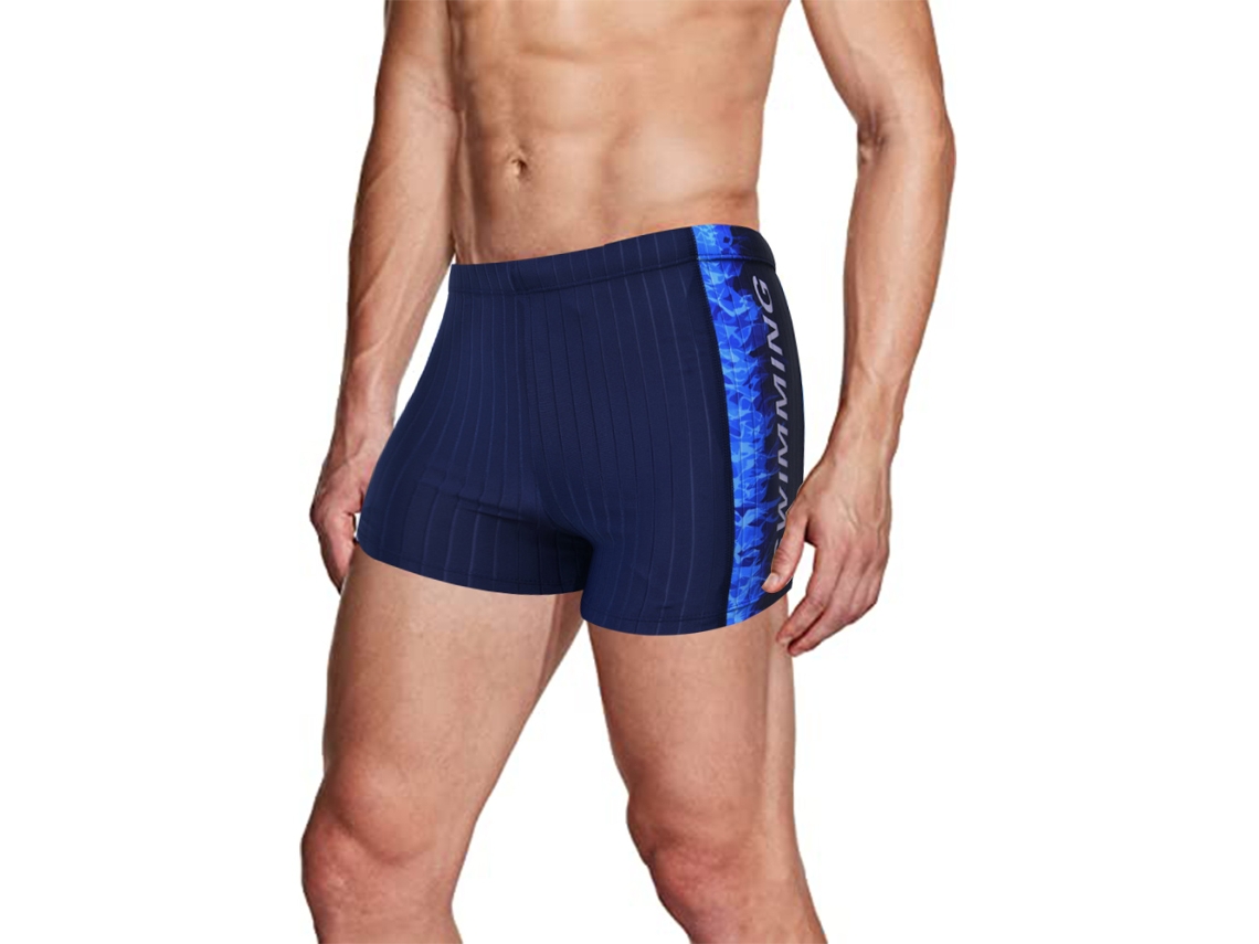 Bañador de hombre para entrenamiento y spa con corte recto