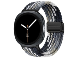 Correa para Samsung Galaxy Watch 8/8 Classic - Nylon trenzado con hebilla magnética clásica