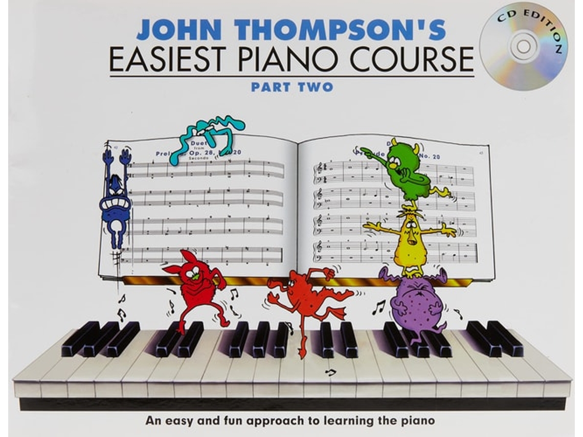 Libro EASIEST PIANO COURSE 2 de John Thompson  (Inglés)