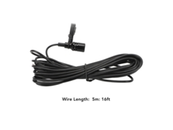 Micrófono De Solapa Omnidireccional Con Cancelación De Ruido Y Cable, Con Conectores De 3,5 Mm Y 6,5 Mm Para Instrumentos Y Mezcladores.