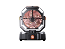 Ventilador Portátil Para Camping Com Bateria De Longa Duração, Spray De Água, Recarregável Via Usb, Para Exteriores, Verão E Canteiro De Obras