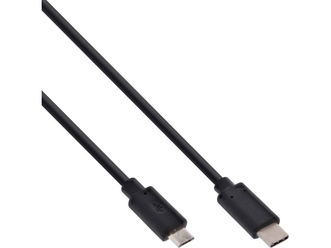 Cable USB INLINE (USB - 1.5 m - Negro)