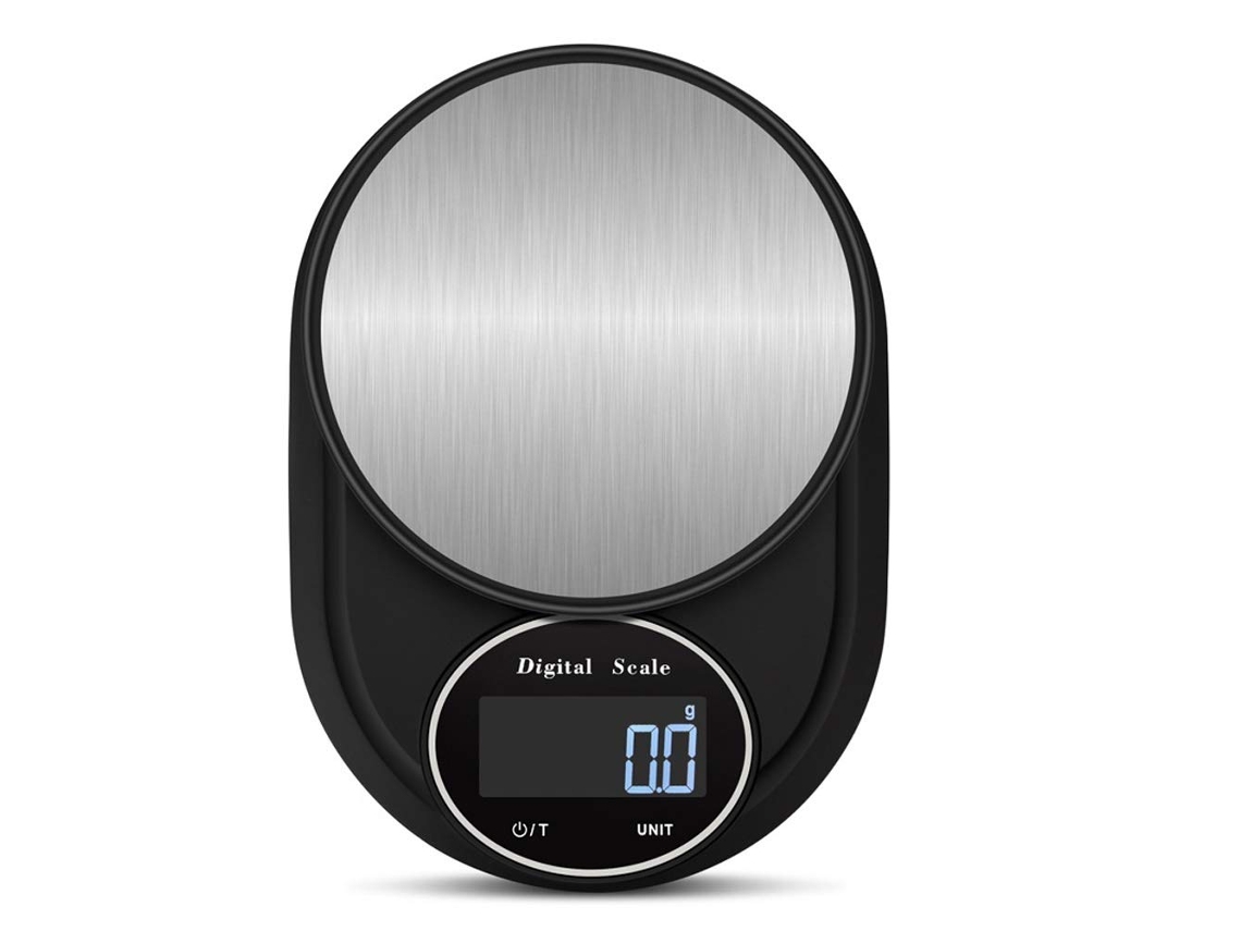 Báscula Electrónica De Cocina De Acero Inoxidable De Alta Precisión Cuich De 1 Kg/0.1 G
