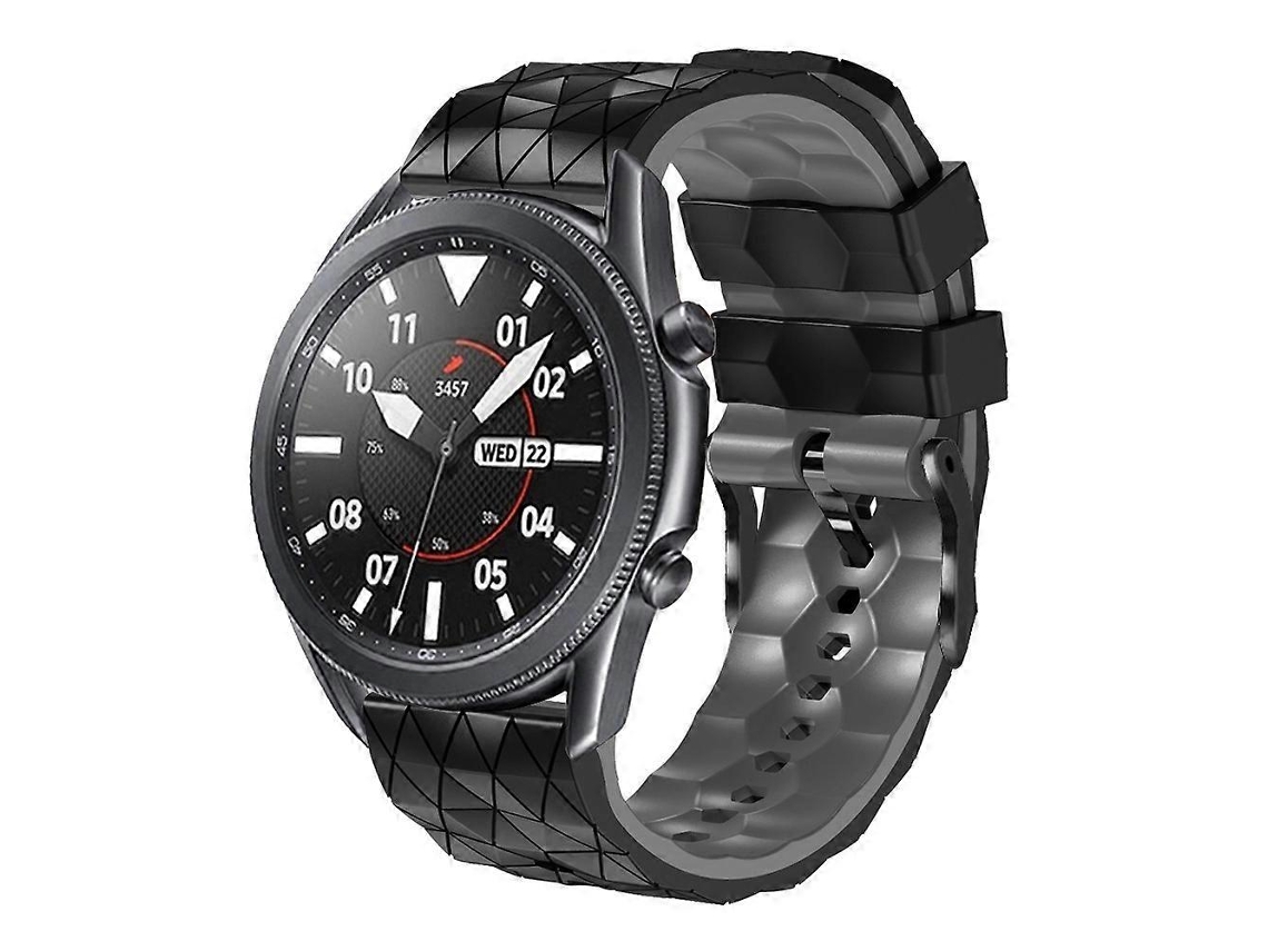 Pulsera de silicona bicolor con estampado de fútbol para Xiaomi Haylou Gst Ls09b, 22 mm