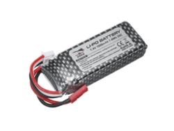 Repuestos para el avión teledirigido Xiaxiu Raptor H650 Sea Land Air Warbird, batería de polímero de litio de 7,4 V y 1000 mAh con conector JST.