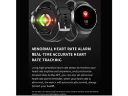 Reloj inteligente con monitorización de frecuencia cardíaca y oxígeno en sangre, seguimiento deportivo, llamadas SOS y notificaciones por Bluetooth de Yizhood