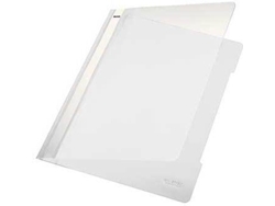 Clasificador LEITZ Tapa Transparente Blanco (25 un - Plástico)