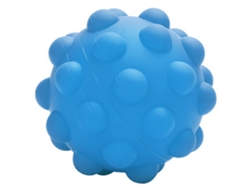 Rebe-juguete Antiestrés Bola Arcoíris Luminosa De Silicona Portable Para Presionar Burbujas, Ideal Para Hogar Y Oficina
