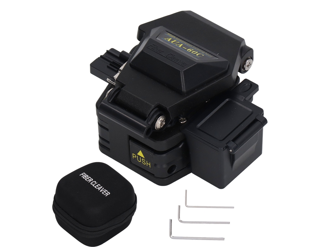 Kit De Herramientas Para Cortar Fibra Óptica Con Contenedor Automático De Residuos Para Soldadura En Caliente Y En Frío.
