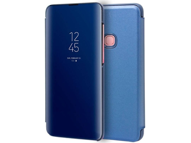 Funda Samsung Galaxy A9 2018 COOL Clear View Azul