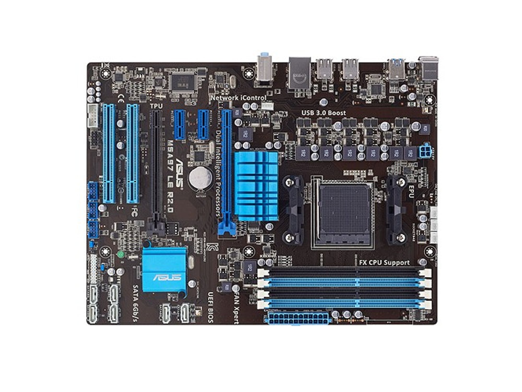 Placa Base ASUS M5A97 LE R2.0 (Socket AM3+ - AMD 970 - ATX)