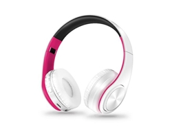 Auriculares Bluetooth YDCY Hifi Stereo Music Fm y compatible con tarjeta Sd con micrófono
