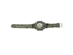 Reloj Deportivo Digital De Camuflaje Para Hombres Y Estudiantes, Resistente Al Agua, Cronógrafo Nocturno, Color Verde.