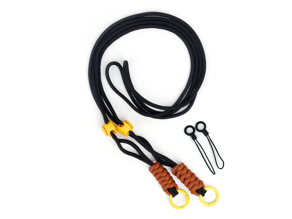 Cámara Digital Polaroid SLR Cuerda Trenzada Universal YUYSAN Negro