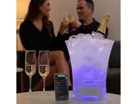Cubitera Led Con Altavoz Recargable Sonice INNOVAGOODS
