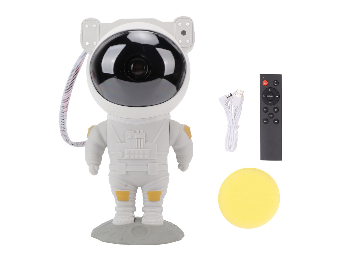 2026-lámpara Proyector Estrellas Astronauta Con Temporizador Y Control Remoto Usb Recargable Luz Nocturna Para Dormitorio