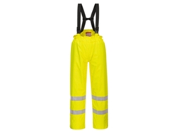 Pantalón De Alta Visibilidad Bizflame Rain - Resistente A La Llama Y Antiestático Amarillo / Xxxl