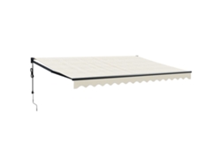Maison Exclusive - Toldo Retráctil Automático Color Crema 4,5x3 M