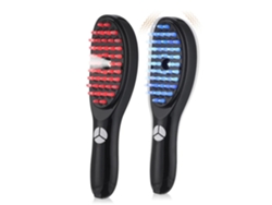 Masajeador para el crecimiento del cabello GOKOCO con vibración eléctrica y terapia de luz roja.