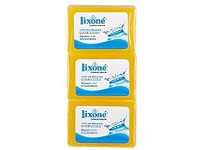 Jabón LIXONE Glicerina Natural Piel Sensible (3 x 125 g)