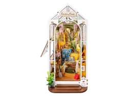 Maqueta Sujetalibros 3d Gardenhouse Rolife Diy Tgb06 Robotime Madnesstoysmás De 8 Años