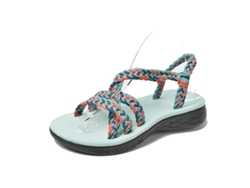 Sandalias de Mujer ZMDECQNA Cómodas Impermeables Caminatas Atléticas Viajesy Verde (41)