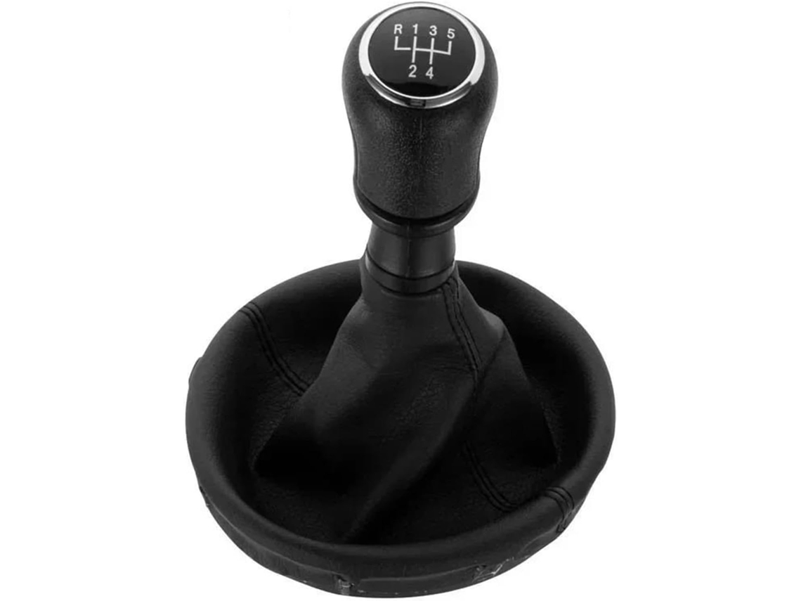 Pomo De Palanca Cambios 5 Y 6 Velocidades, Funda Cuero Para Transporter Multivan Caravelle T5 2003 – 2010