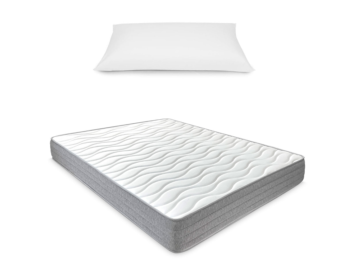 Colchón 105x190 Viscoelástico Nora + Almohada | Firme, Reversible Y Ergonómico