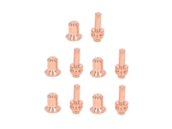 Kit De Boquillas Y Electrodos De Latón 176655 176656 Consumibles Para Cortadora De Plasma Wsp-20027 Wsp-20028 10 Piezas