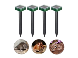 Repelente Solar Ultrasónico Para Roedores, Ratas, Topos E Insectos - Jardín Y Patio