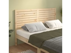 Cabecero De Cama Madera Maciza De Pino 206x4x100 Cm