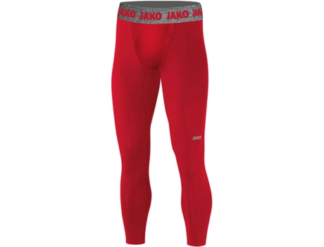 Pantalones Cortos para Niño JAKO Long Compression 2.0 Rojo (9/11 años)