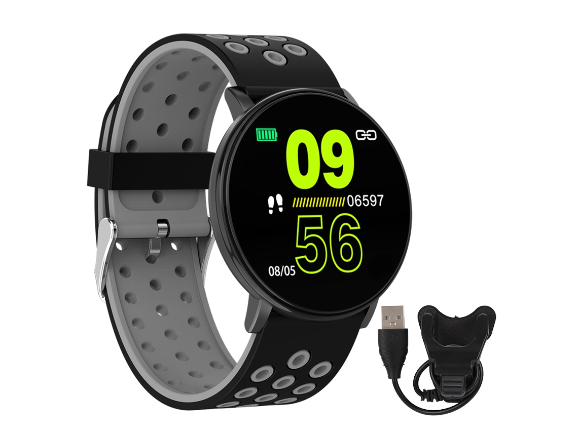 Pulsera Inteligente (monitorización De Frecuencia Cardíaca, Monitorización De Presión Arterial) Nueva Pulsera Inteligente W8s De Pantalla Redonda Con Monitorización De Frecuencia Cardíaca Y Presión Arterial