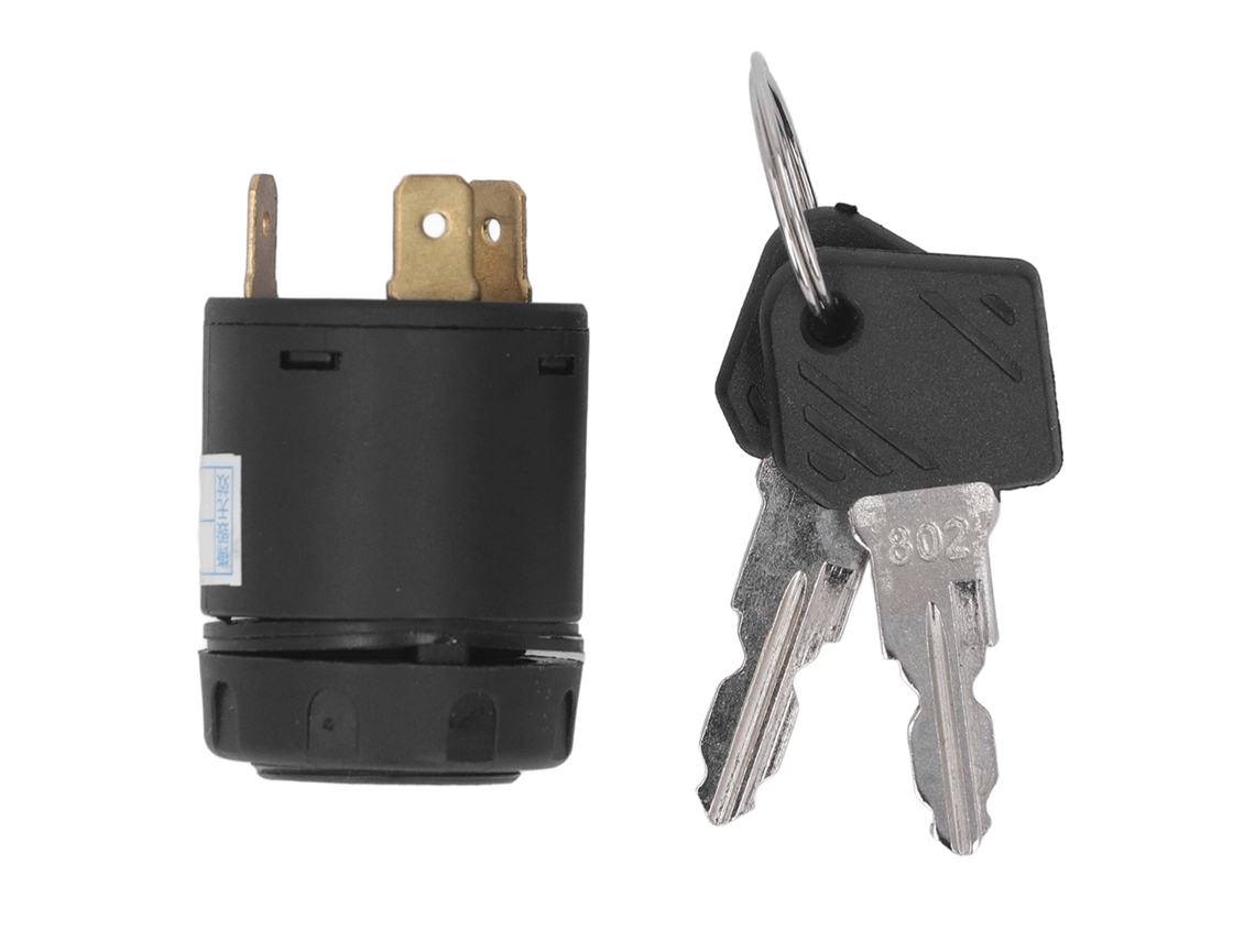 Llave de encendido de acero inoxidable para carretilla elevadora 7915492618, compatible con Linde y otros modelos (sin marca).