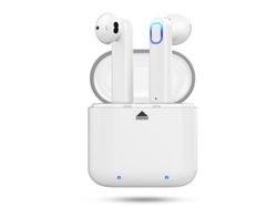 Auriculares Inalámbricos Bluetooth, Bluetooth 5.0, Cancelación De Ruido Con Micrófono Incorporado, Blanco
