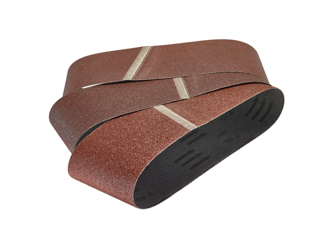 Wolfcraft 8415000 - 1 Juego De Lijas De Banda De 5 Piezas, 76 X 457