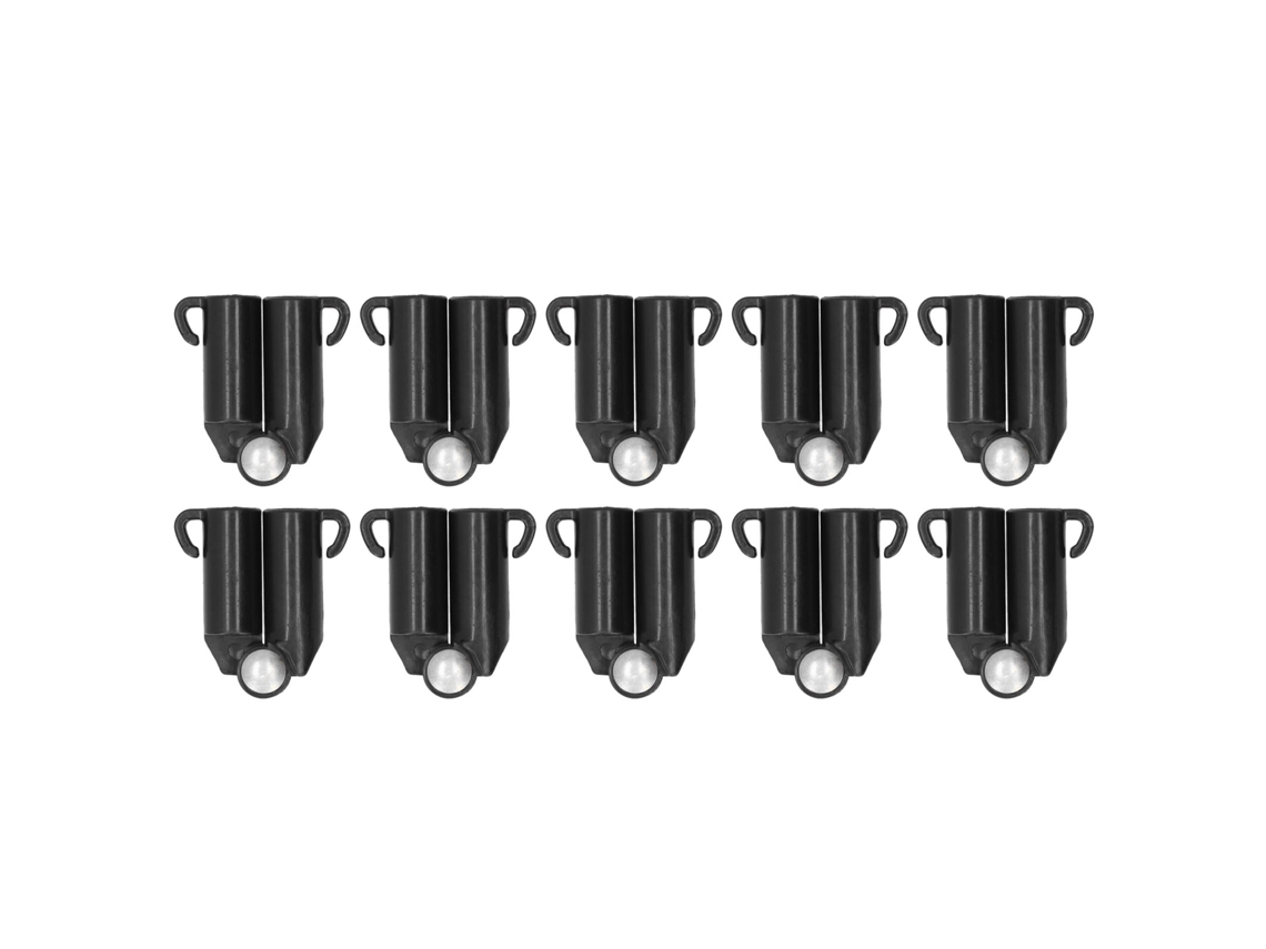 10 conectores de soporte para plantas trepadoras (11 mm)