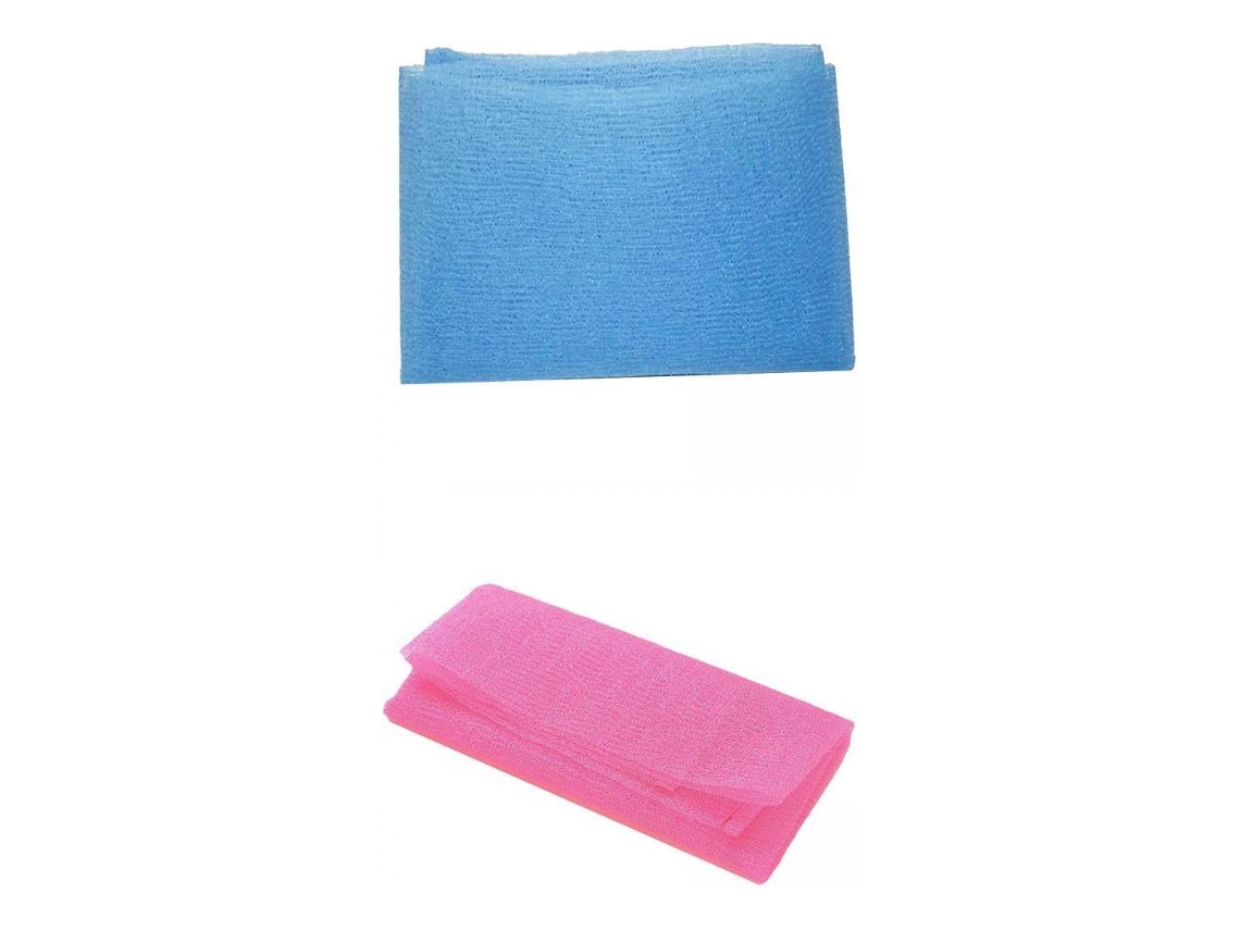 Toalla de baño exfoliante de nailon Slowmoose de 2 piezas para lavar