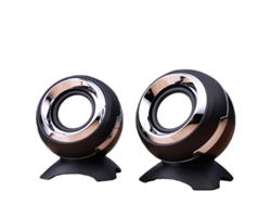 Altavoz Portátil Mini Con Graves Para Ordenador, Altavoz De Escritorio Pequeño, Negro Czhhmart