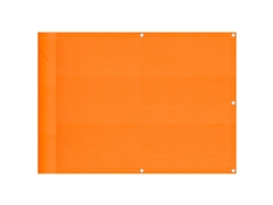 Maison Exclusive - Mampara De Balcón Naranja, 75x700 Cm, 100% Poliéster Oxford