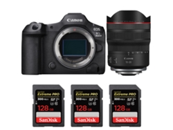 Canon EOS R5 Mark II + RF 10 20mm F/4 L IS Stm + 3 Sandisk 128GB UHS II 300MB/s + Libro electrónico “20 consejos para fotos impresionantes”