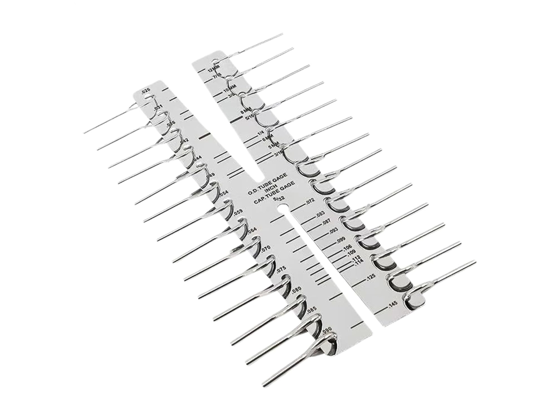 Capilar De Acero Inoxidable De 14,3 X 3,9 Mm (medidor De Tubo) – × Cm | Regla De Medición