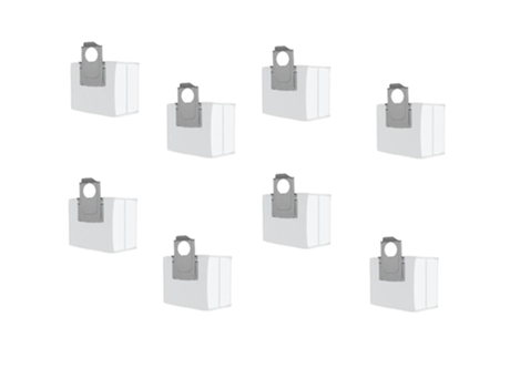 8 peças adequadas para saco de pó xiaomi roborock g10s s7 maxv uitra