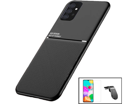 Kit Carcasa + Protector de Pantalla + Soporte Samsung Galaxy A52 PHONECARE Magnetic Lux