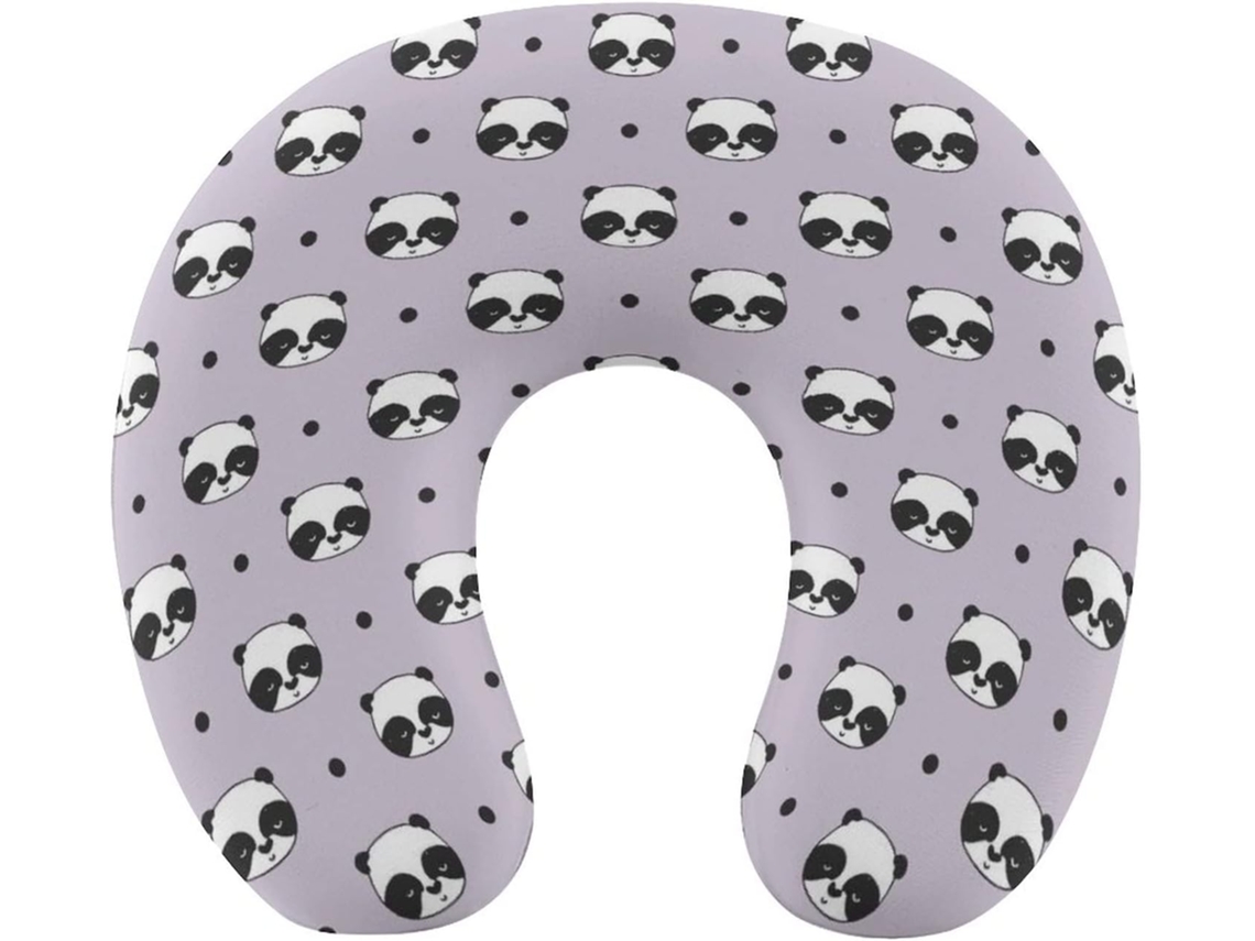 Almohada Viaje Forma Cabeza Espuma Viscoelástica Viscoelástica Fácil Relajación Cómodos Familia.brfácil