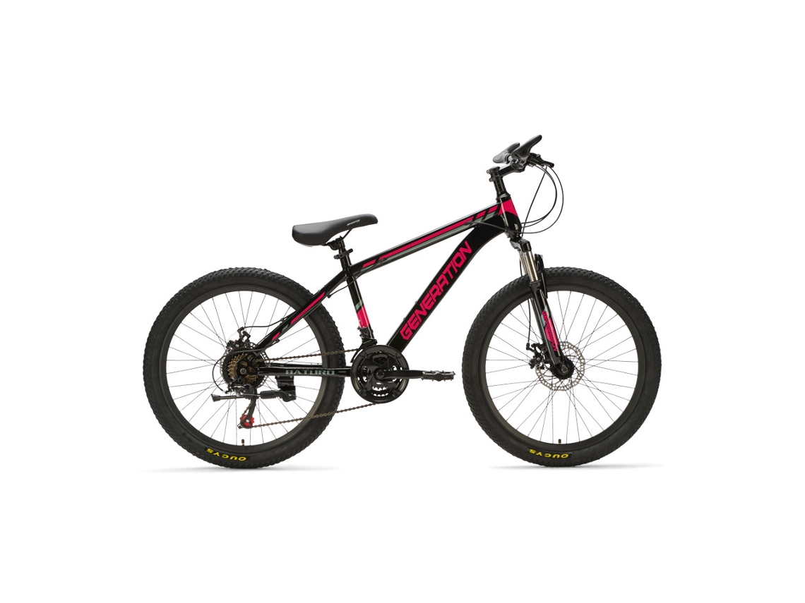 Generation Baturo Bicicleta De Montaña 24 Pulgadas – Rosa