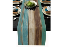 KOFIHETY 1 unidad - Mantel y posavasos con flores de primavera y tulipanes 33 cm x 90 cm