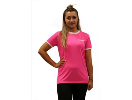 Camiseta de Mujer SOFTEE Tenis Rosa (L)