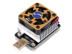 Testador de carga elétrica de bateria Veloriskku-USB com tensão, corrente e capacidade, gatilho QC2.0/3.0 MTK-PE EBD-USB+ DC