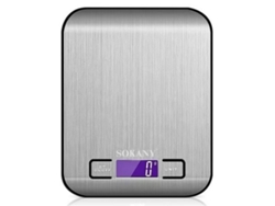 Báscula de cocina digital gris Sokany Sk 19026